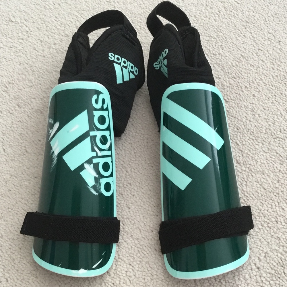 Addidas shin guards for junior football players